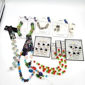 New High Quality Art Glass & Metal Beads Assorted Lot